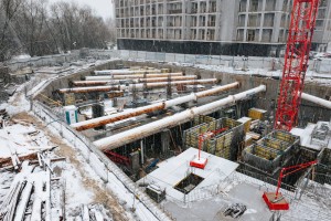 zdjęcie z budowy Biurowiec Soneta