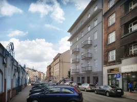 zdjęcie z przebudowy Długa 82