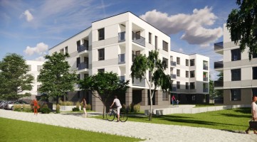 zdjęcie z budowy Park Hallera 8