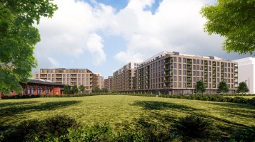 zdjęcie z budowy DOKI Living