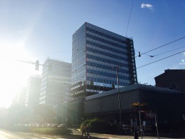 zdjęcie z przebudowy Wieżowce Centrum