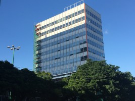 zdjęcie z przebudowy Wieżowce Centrum