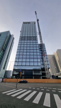 zdjęcie z budowy Andersia Silver Tower