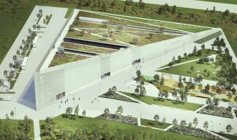 zdjęcie z budowy Małopolskie Centrum Nauki Cogiteon