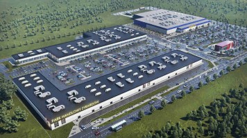 zdjęcie z budowy Osada Park Handlowy