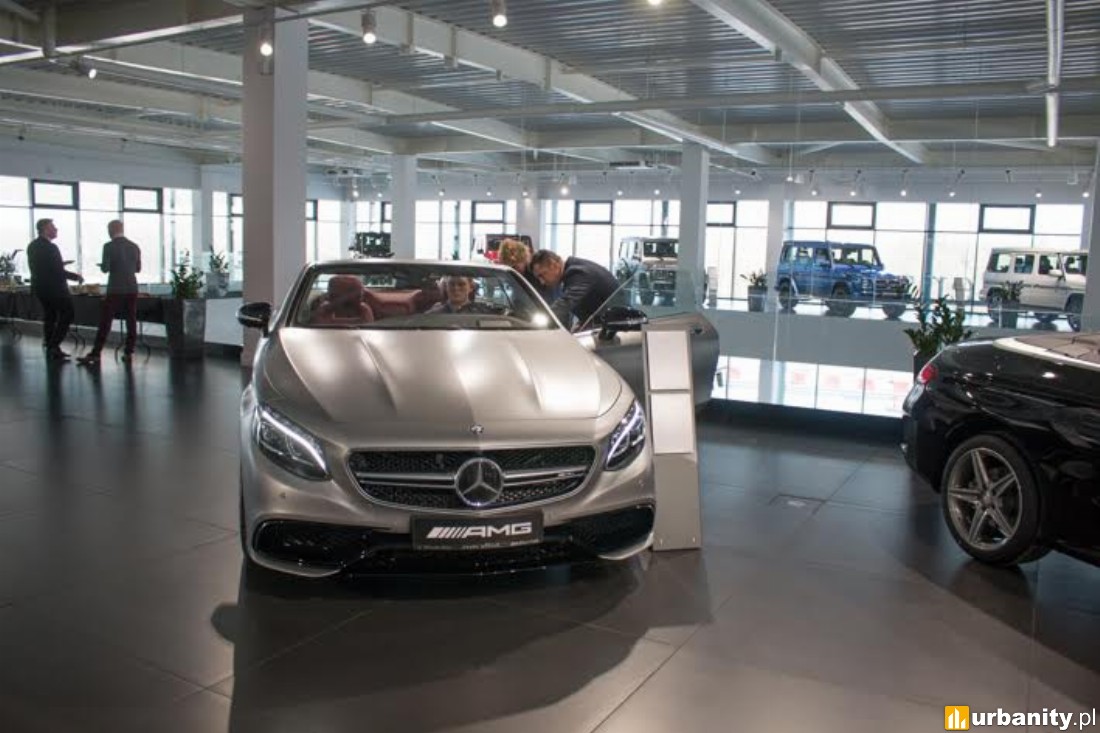 Salon samochodowy marki MercedesBenz Wrocław