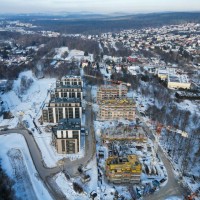 zdjęcie z budowy Dzielnica Trust