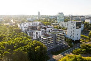 zdjęcie z budowy Francuska Park