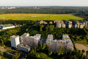 zdjęcie z budowy Francuska Park