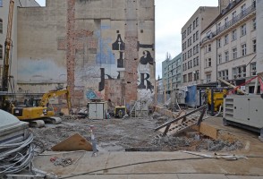 zdjęcie z budowy Centrum Współpracy Polsko – Ukraińskiej