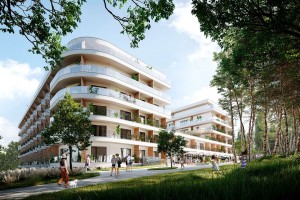 wizualizacje Radisson Resort&Suites Ustronie Morskie