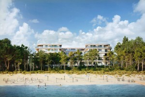 wizualizacje Radisson Resort&Suites Ustronie Morskie