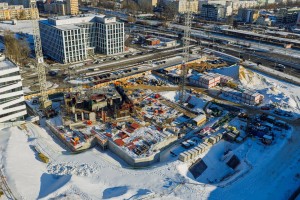 zdjęcie z budowy SkyCity