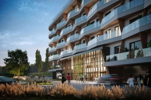 wizualizacje Radisson Resort&Suites Ustronie Morskie