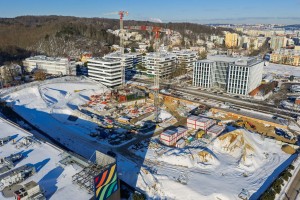 zdjęcie z budowy SkyCity