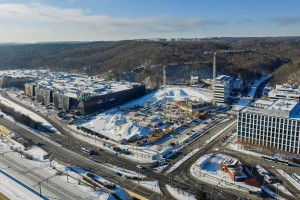 zdjęcie z budowy SkyCity