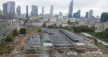 wyburzanie dawnego centrum handlowego Jupiter