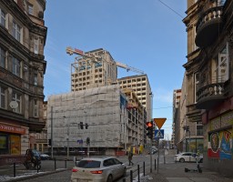 zdjęcie z budowy Nowa Awangarda