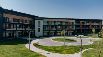 zdjęcie z budowy Laguna Beskidów