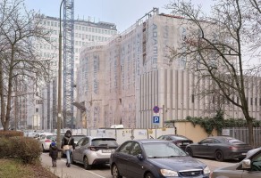 zdjęcie z przebudowy Muzeum Getta Warszawskiego