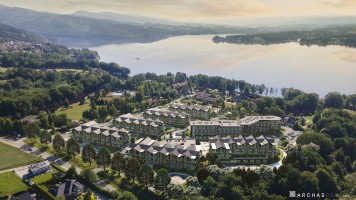 zdjęcie z budowy Laguna Beskidów