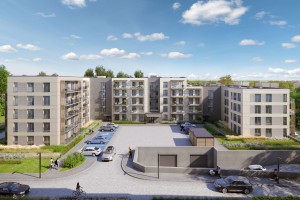 zdjęcie z budowy Grunwald Park