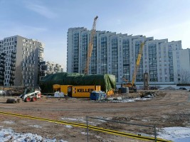 zdjęcie z budowy Osiedle Omulewska