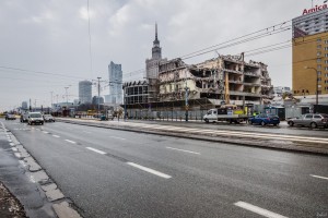 rozbiórka budynku biurowego