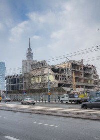 rozbiórka budynku biurowego