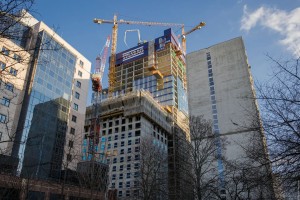 zdjęcie z budowy Upper One