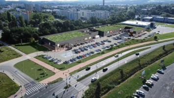 zdjęcie z budowy Park Handlowy Szczawno-Zdrój