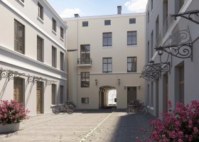 zdjęcie z przebudowy Piotrkowska 118