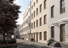 zdjęcie z przebudowy Piotrkowska 118