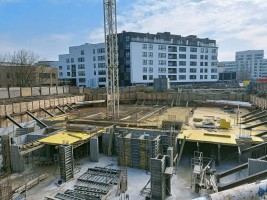 zdjęcie z budowy Apartamenty Karlińskiego 5