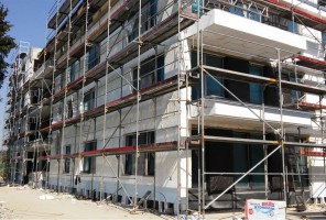 ELEWACJA ZACH. I PŁD. - BUDYNEK M4