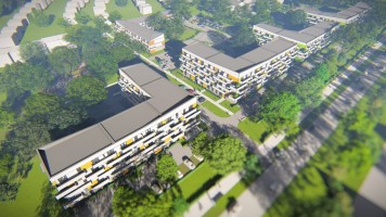 zdjęcie z budowy Osiedle komunalne Opolska