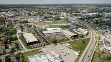 wizualizacje Park handlowy Człuchów