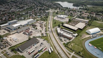 wizualizacje Park handlowy Człuchów