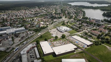 wizualizacje Park handlowy Człuchów