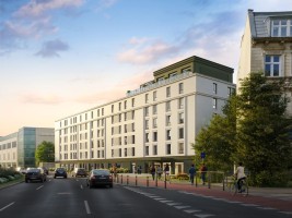 zdjęcie z budowy Hotel Grunwaldzka Wrzeszcz