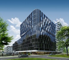 wizualizacje Gdański Business Court