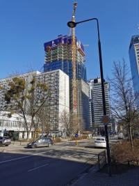 zdjęcie z budowy Upper One