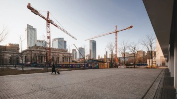 zdjęcie z budowy TR Warszawa