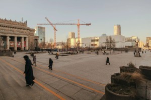 zdjęcie z budowy TR Warszawa