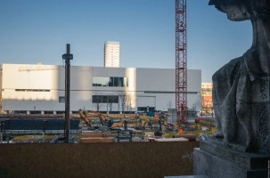 zdjęcie z budowy TR Warszawa