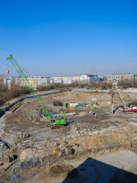 zdjęcie z budowy Malta Wołkowyska