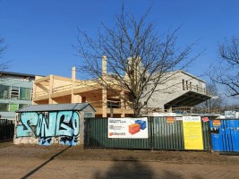 zdjęcie z budowy Kulturoteka