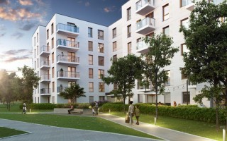 zdjęcie z budowy Osiedle Nietrzebki