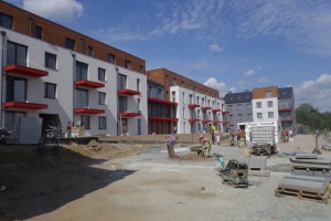 Gotowa elewacja budynku