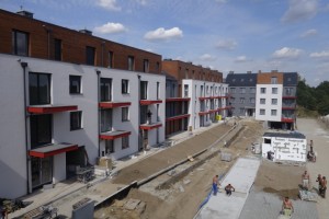 Gotowa elewacja budynku